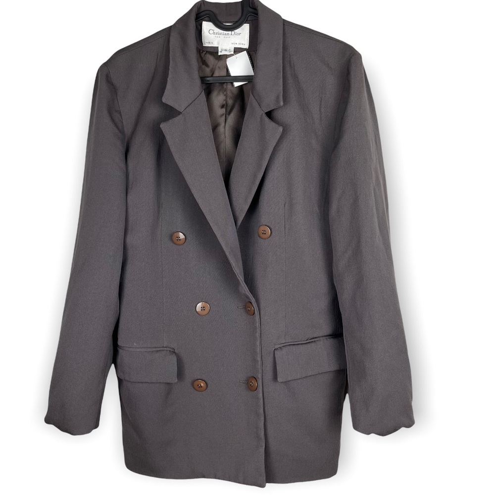 Dior Gray Blazer